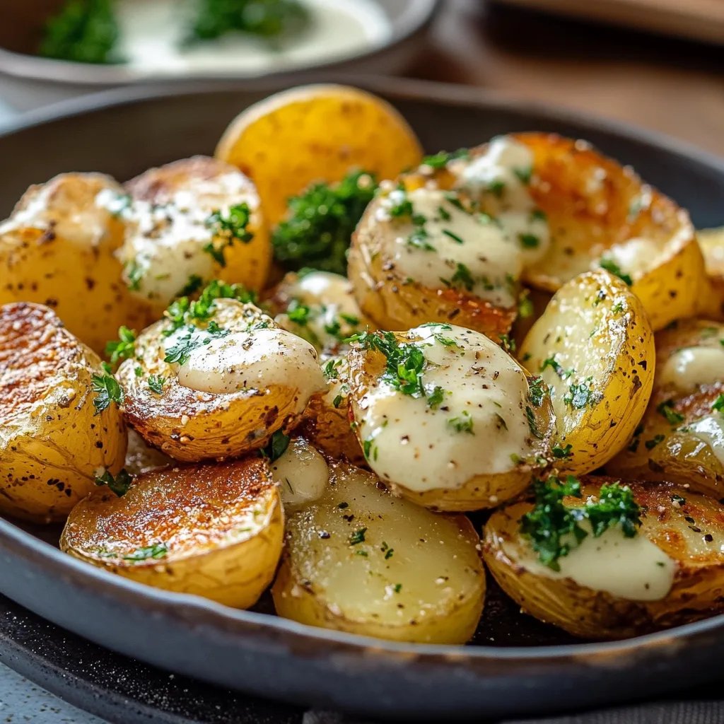 Cremiger Brokkoli mit Kartoffeln