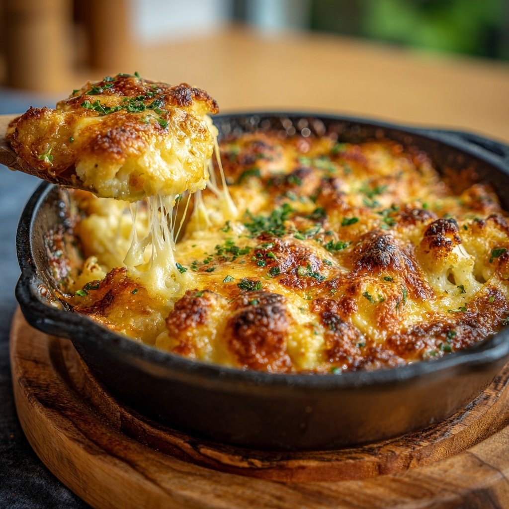 Blumenkohl Käsesoße Überbacken