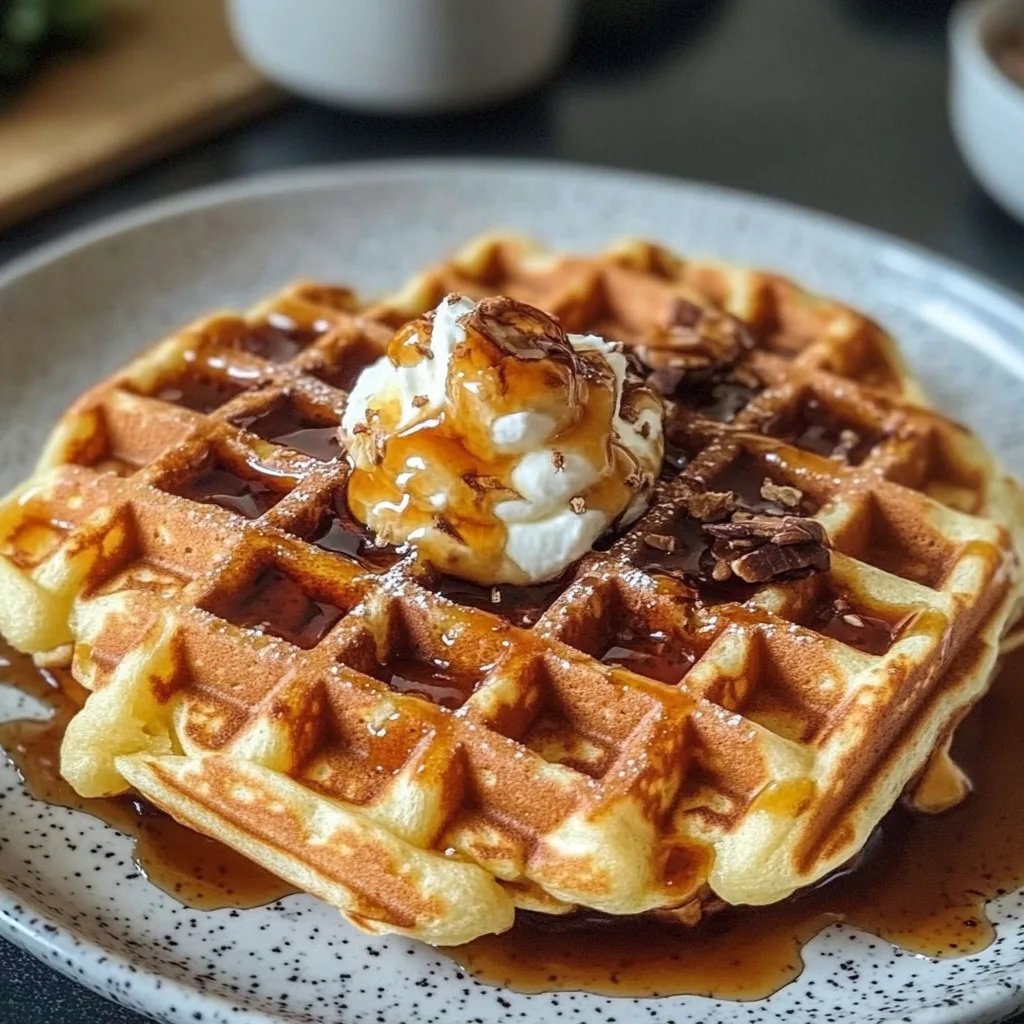High Protein Waffles mit 45g Protein für Epische Morgen